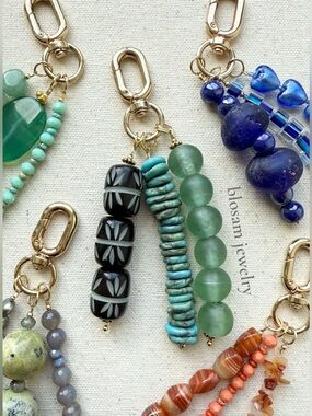 Beaded Bag Charms | Purse Charms | Keychains